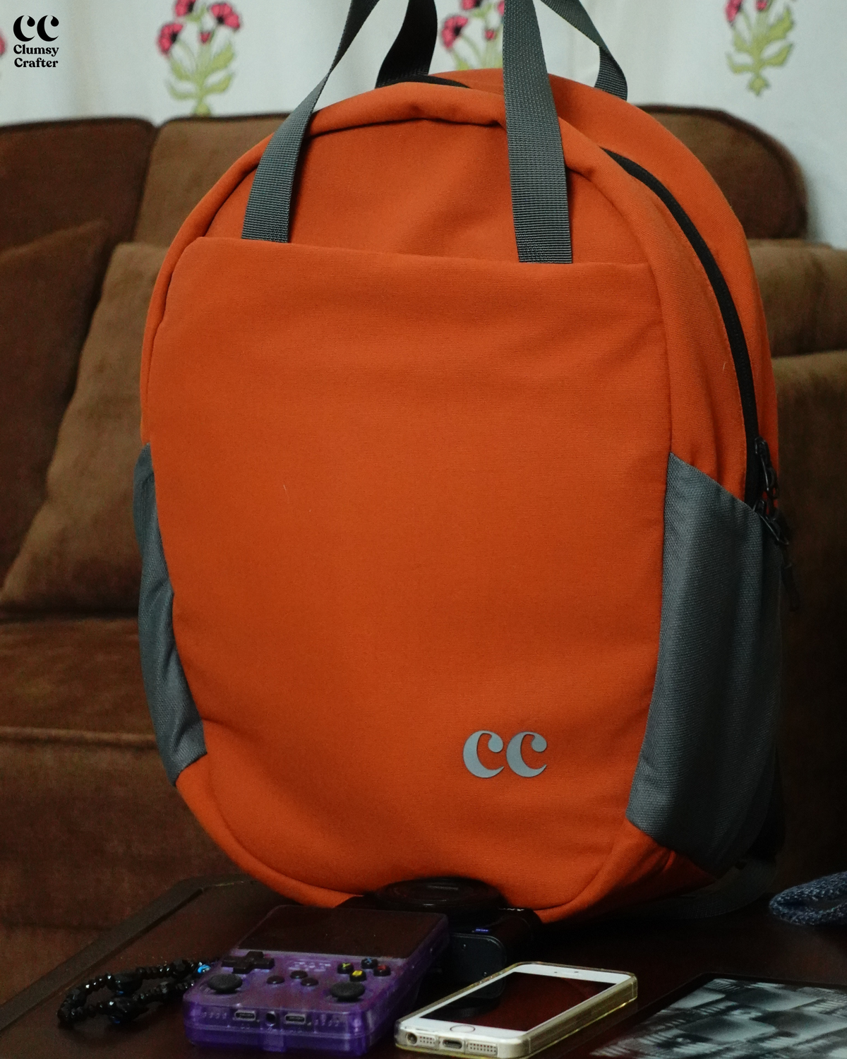 Nomad Daypack- Pumpkin Orange