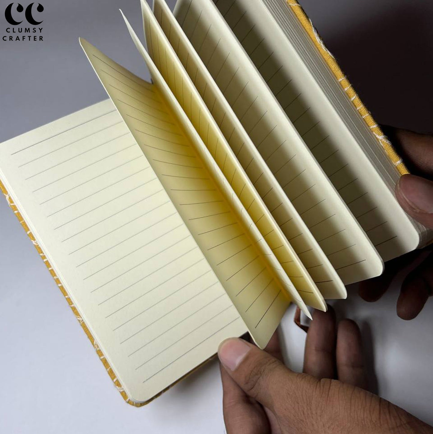MINI POCKET SIZED FLOWER & TREE- CLOTH NOTEBOOK