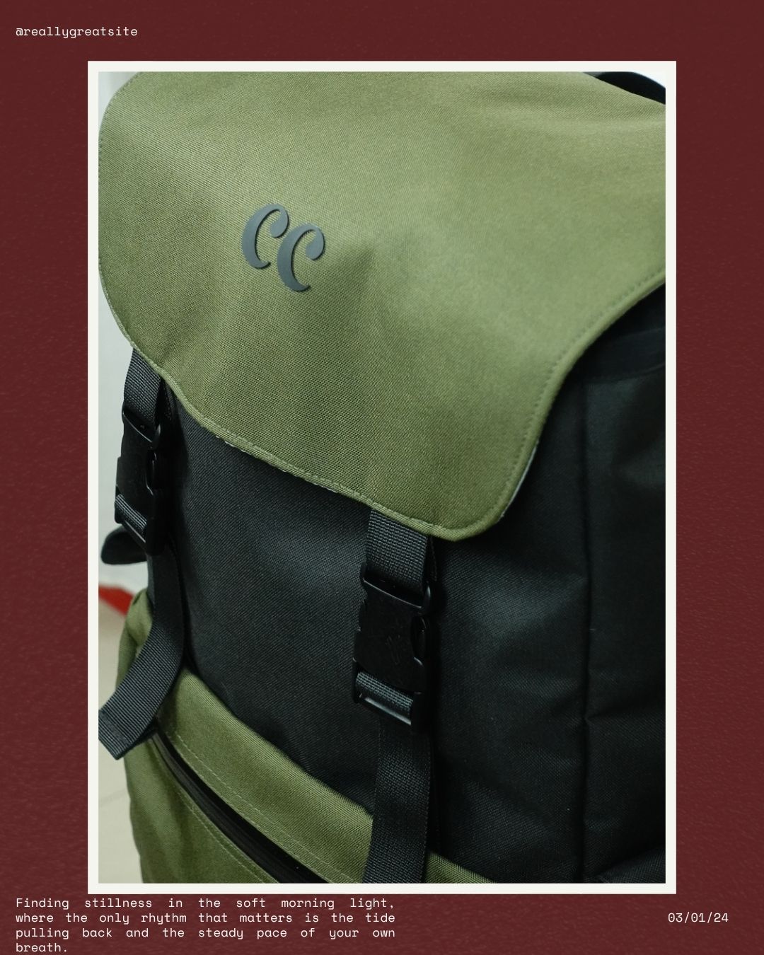 Astro Backpack- Green