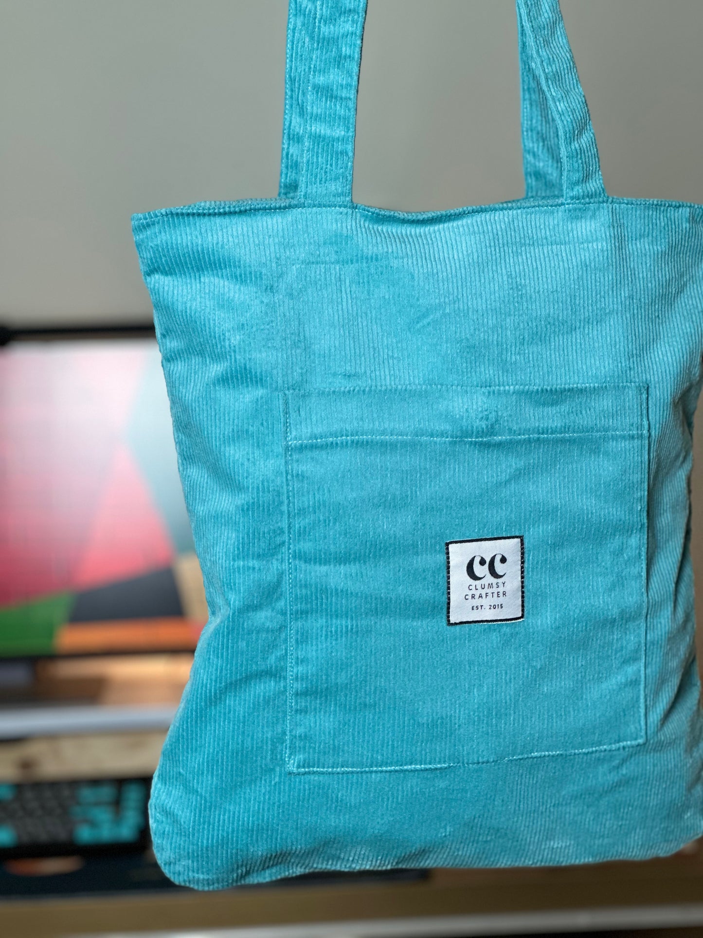 Velveteen Tote Bag