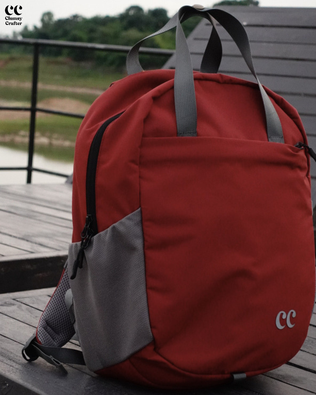 Nomad Daypack- Deep Maroon