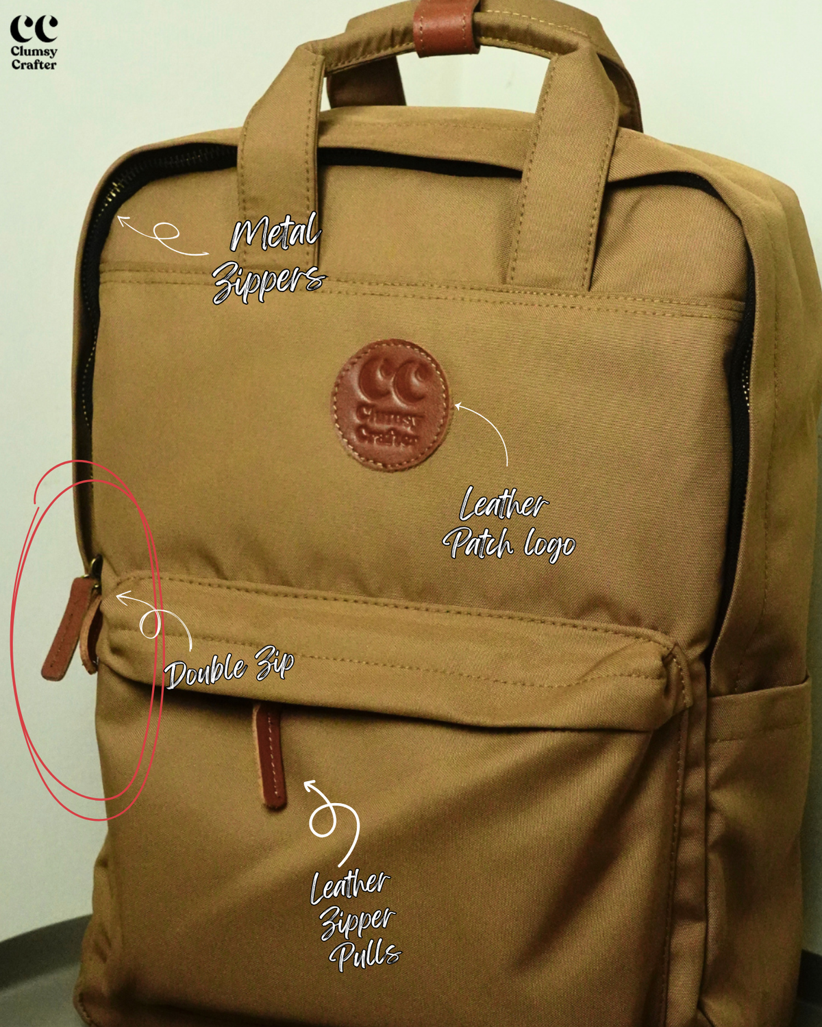 Meera Backpack- Brown