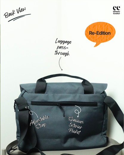 CC Messenger Bag- Grey