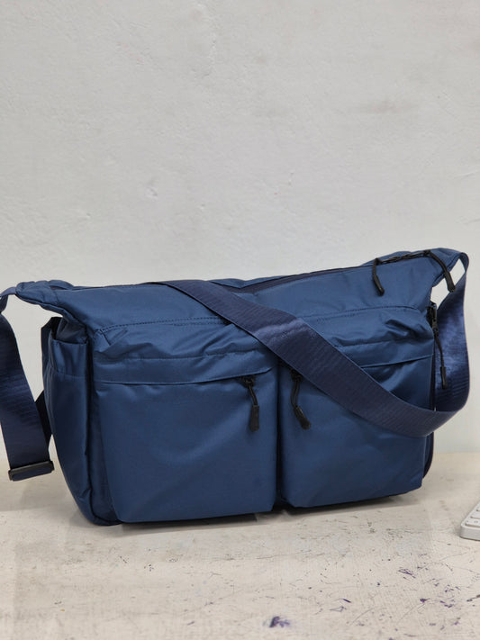 Juno Messenger Bag- Midnight Blue