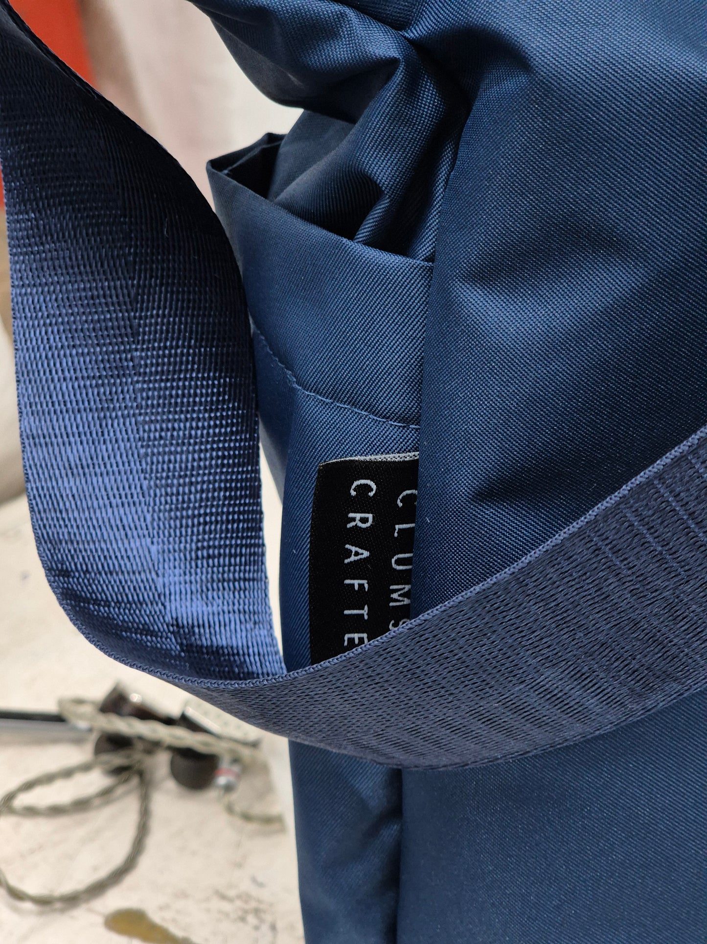 Juno Messenger Bag- Midnight Blue