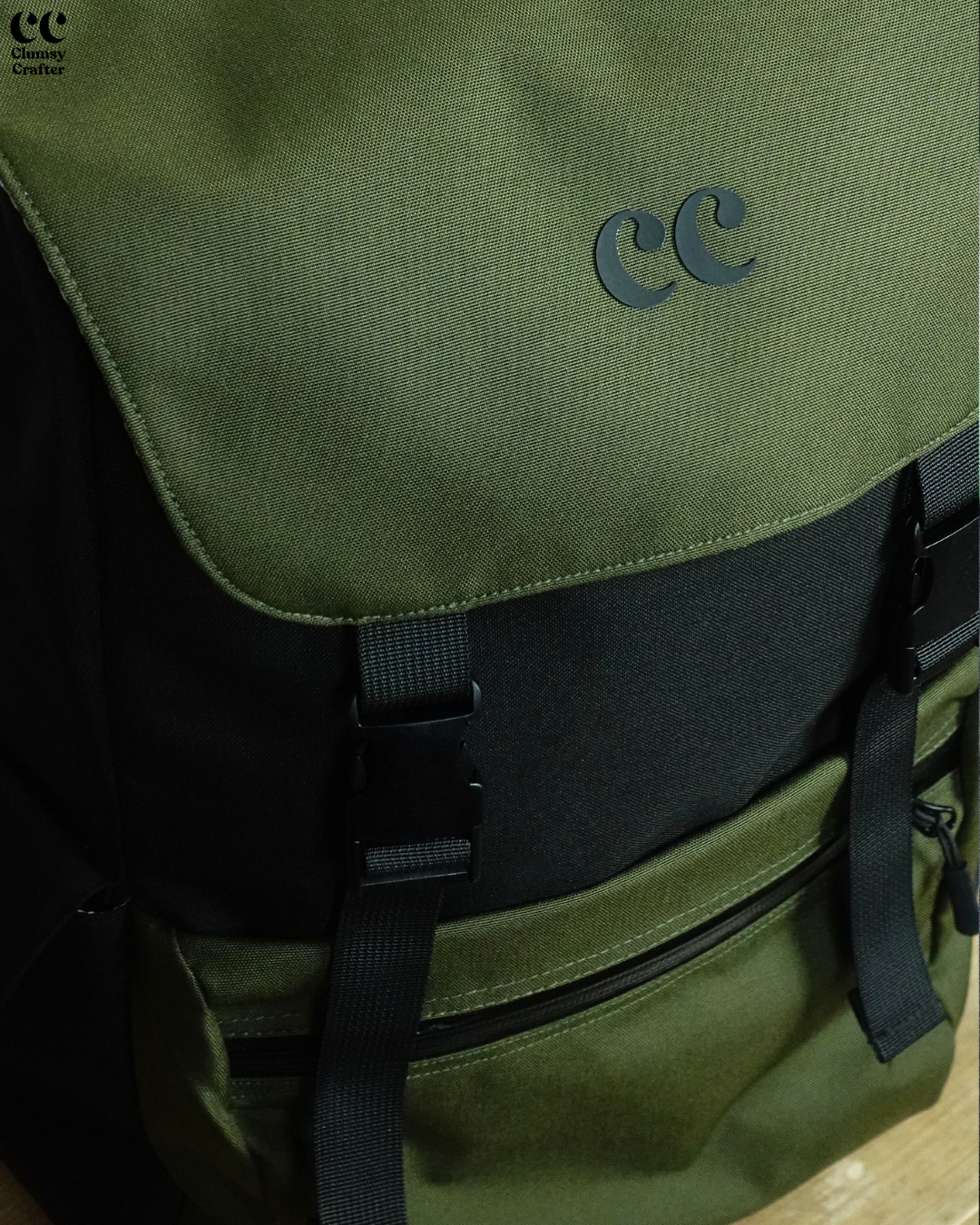 Astro Backpack- Green Black
