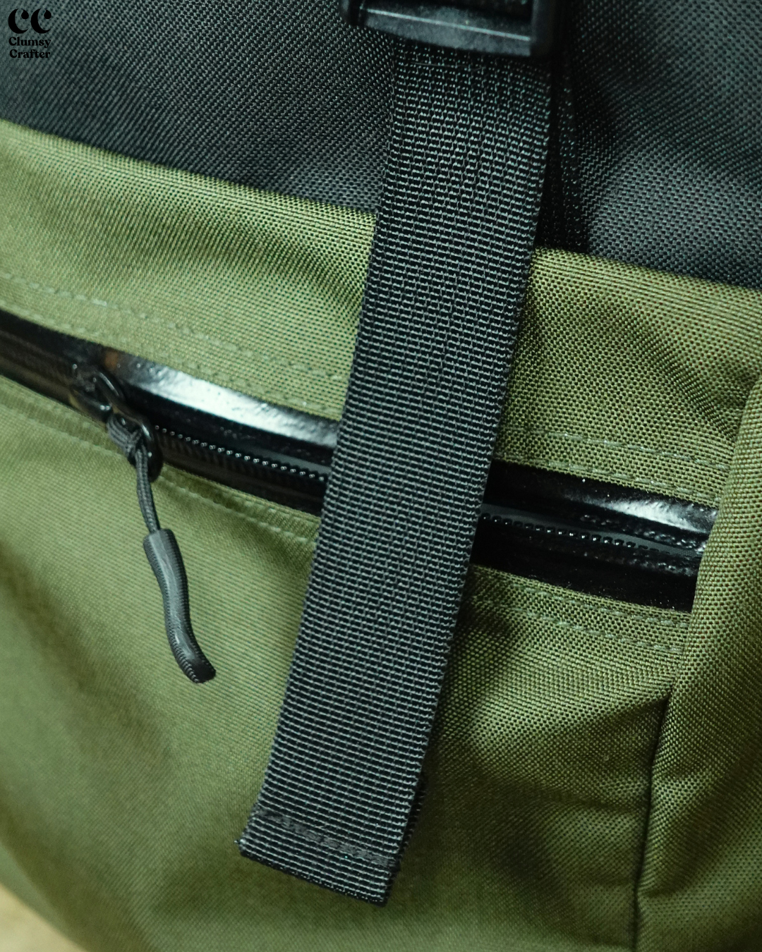 Astro Backpack- Green Black