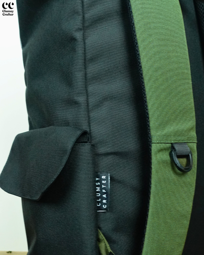 Astro Backpack- Green Black