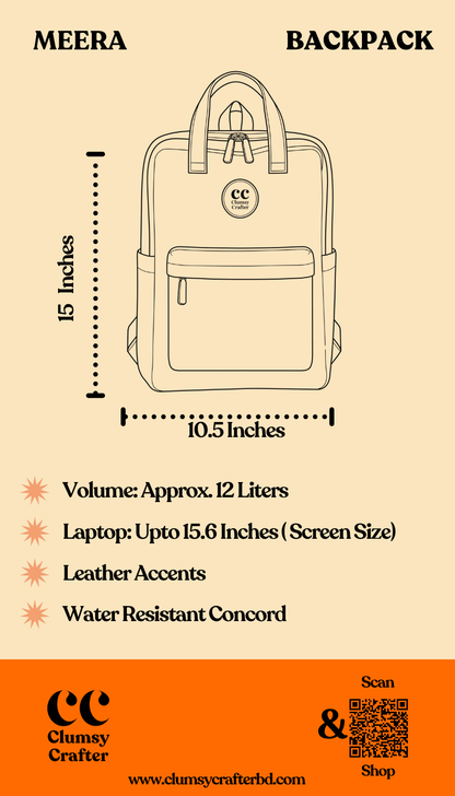 Meera Backpack- Brown