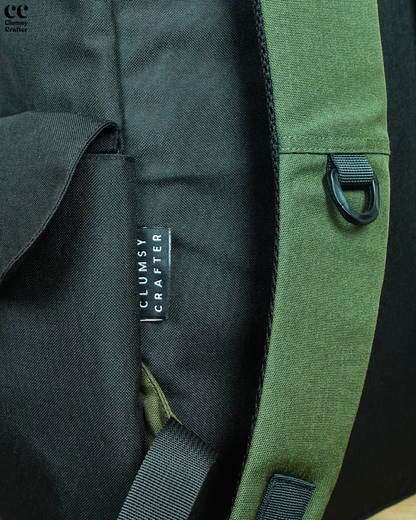 Astro Backpack- Green Black