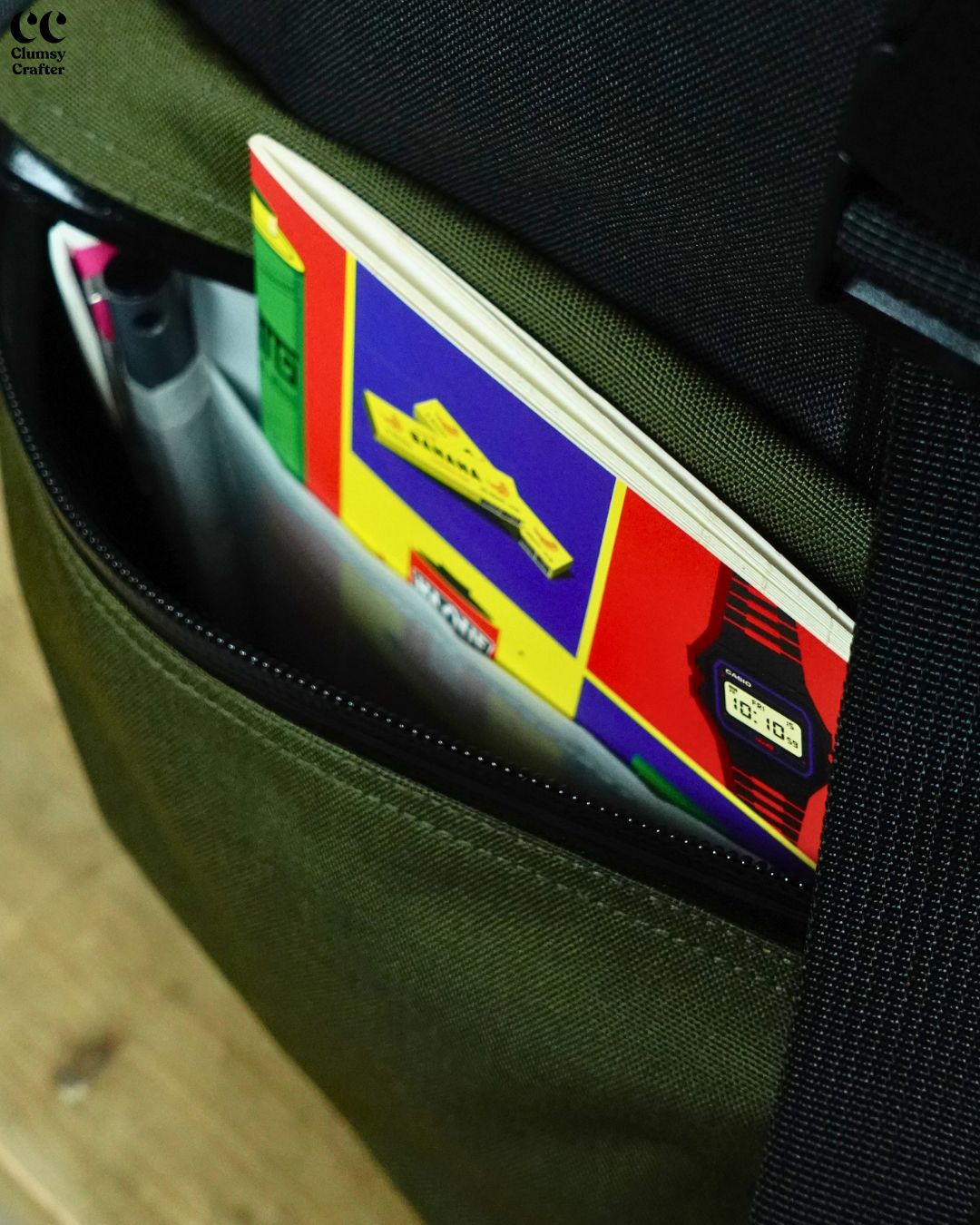 Astro Backpack- Green Black