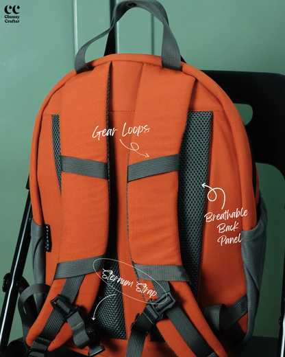 Nomad Daypack- Pumpkin Orange