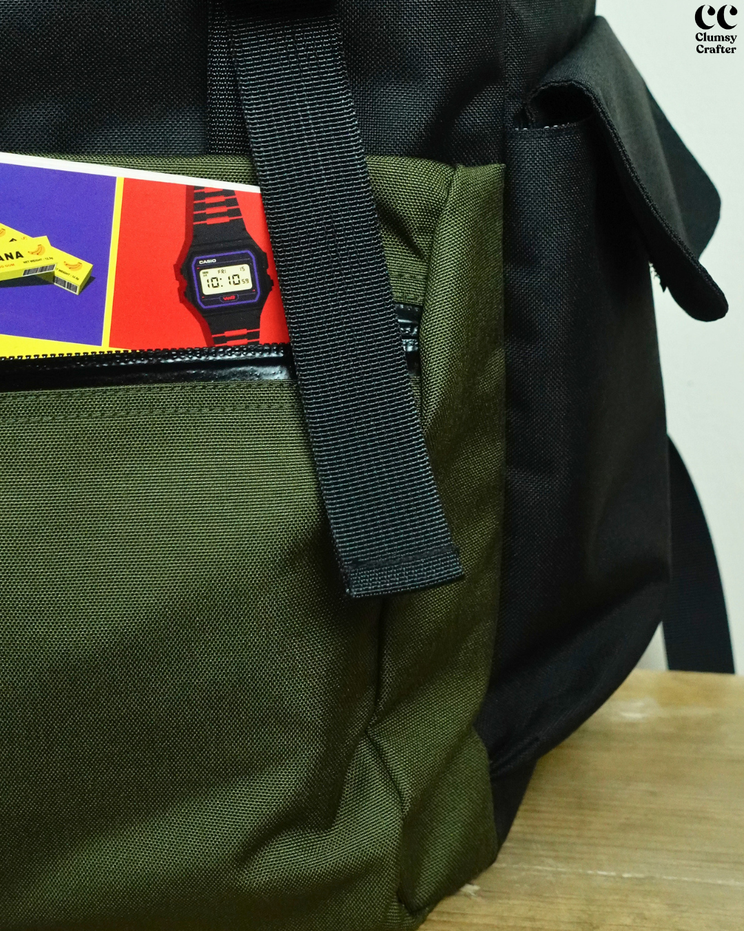 Astro Backpack- Green Black