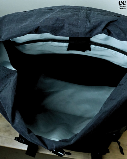 Astro Backpack- Grey Black