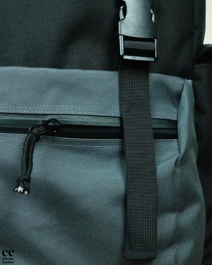 Astro Backpack- Grey Black