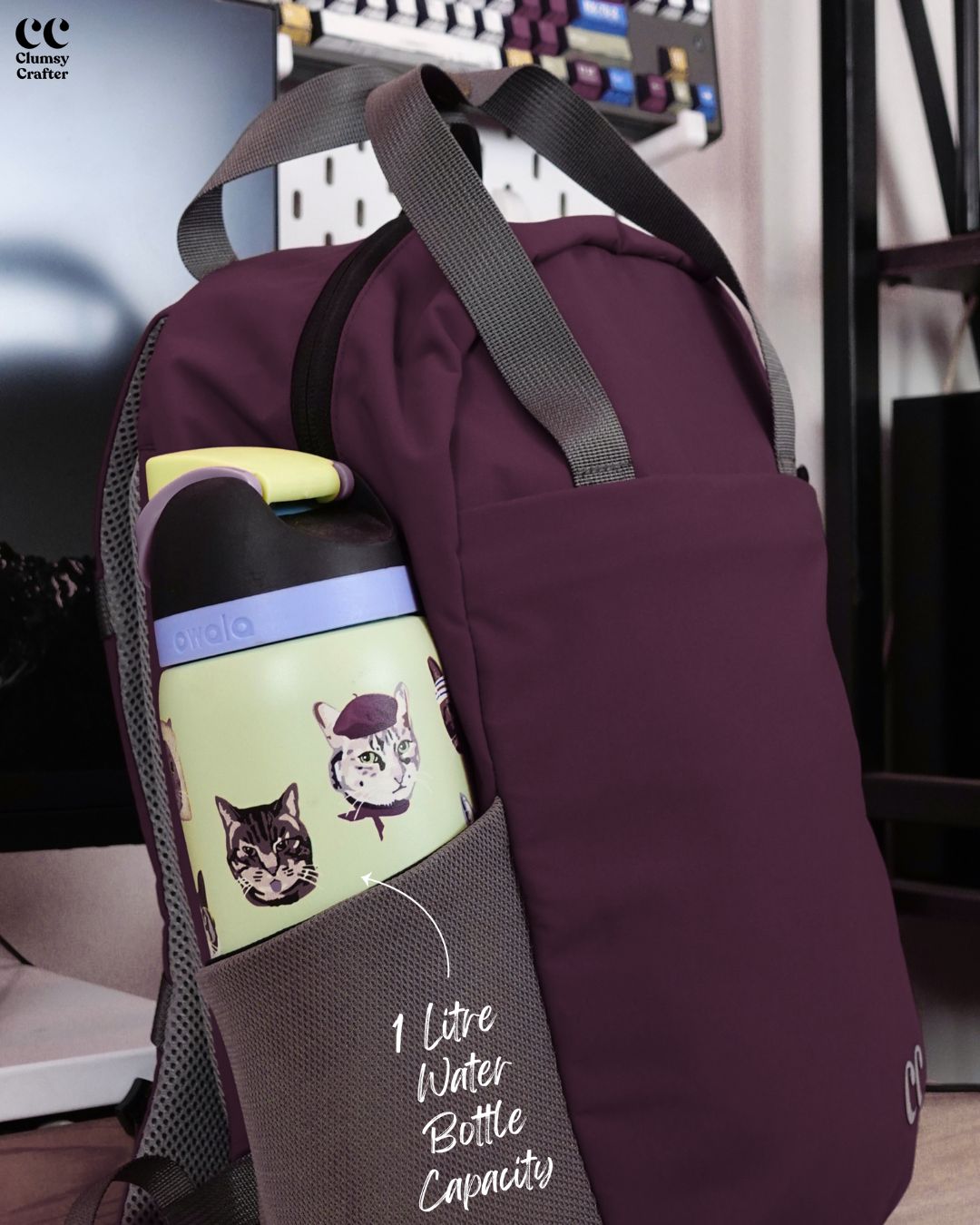 Nomad Daypack- Grape Purple