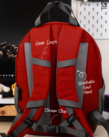 Nomad Daypack- Deep Maroon