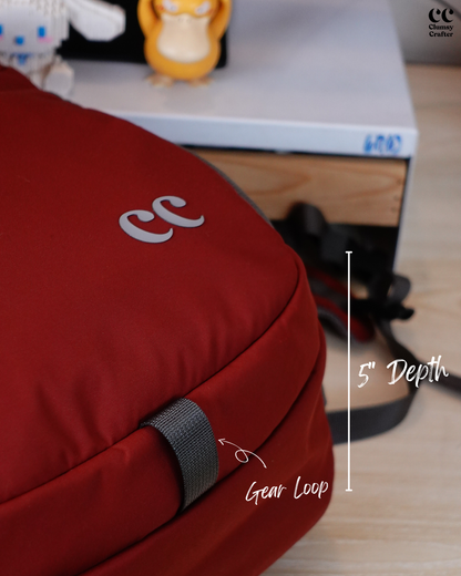 Nomad Daypack- Deep Maroon