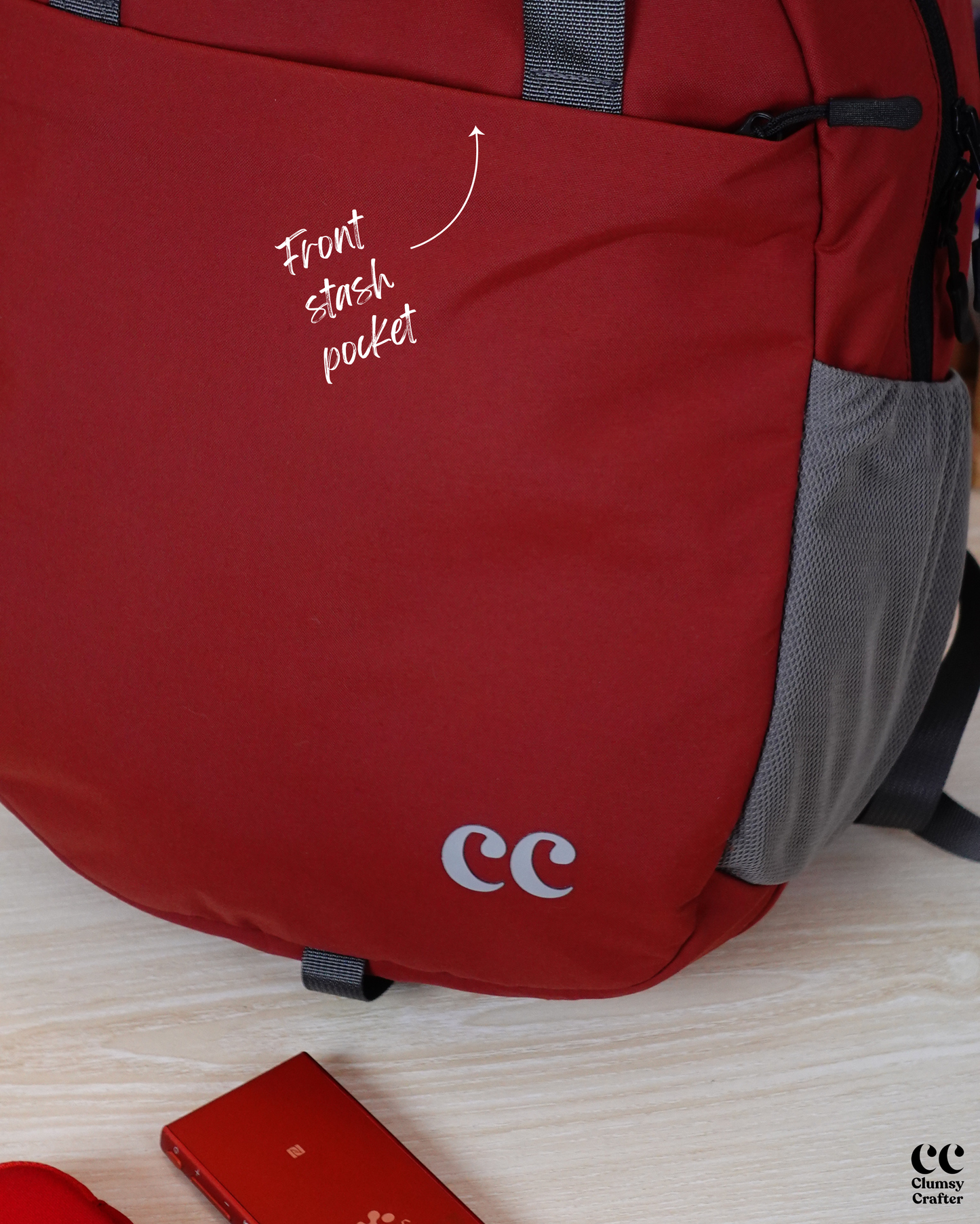 Nomad Daypack- Deep Maroon