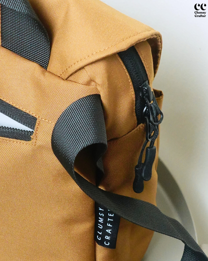 CC Messenger Bag- Brown