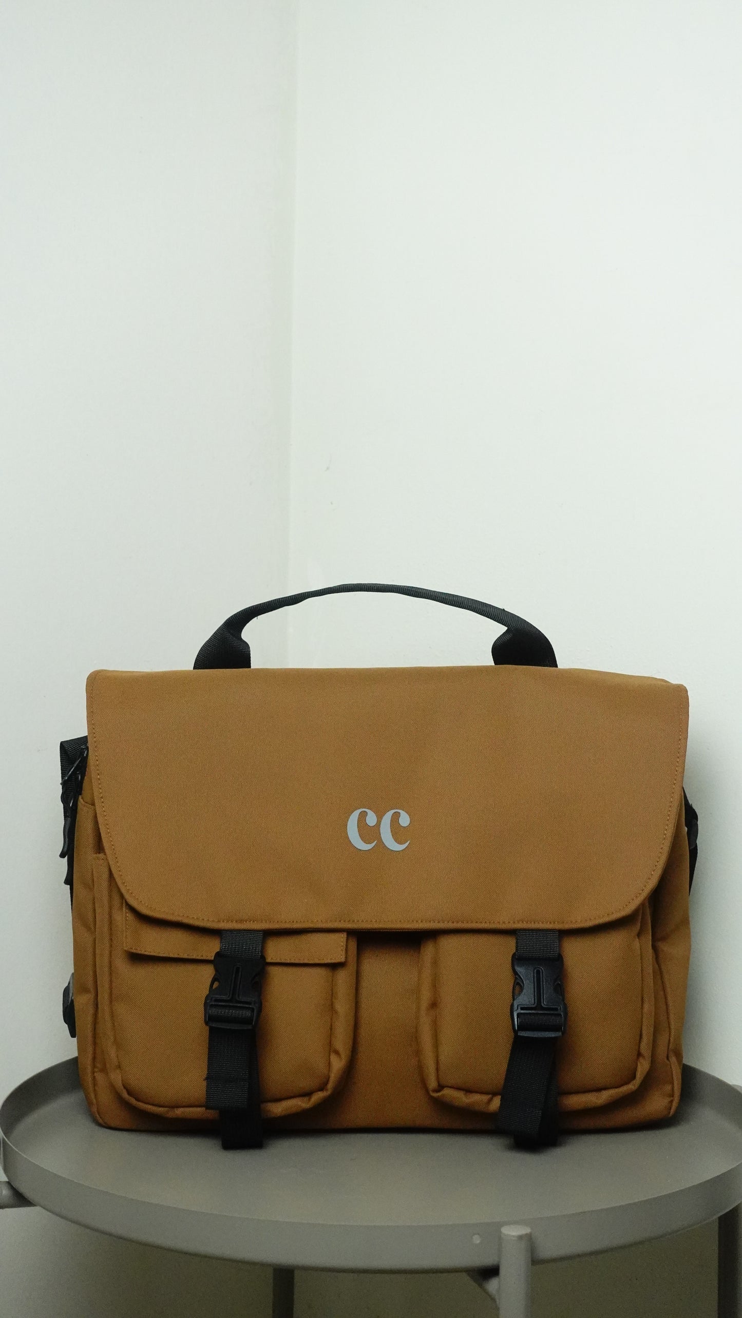 CC Messenger Bag- Brown