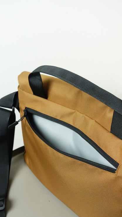 CC Messenger Bag- Brown