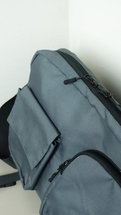 CC Messenger Bag- Grey
