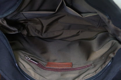 Brief Messenger Bag- Denim