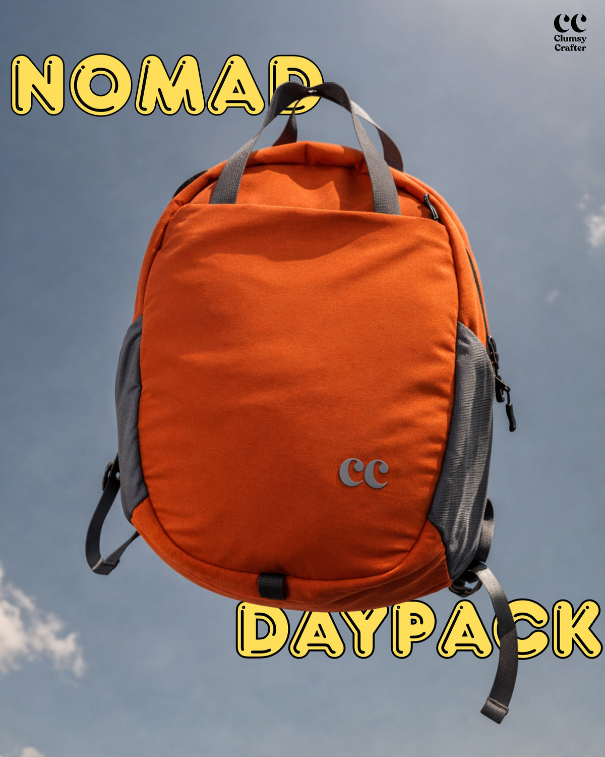 Nomad Daypack- Pumpkin Orange
